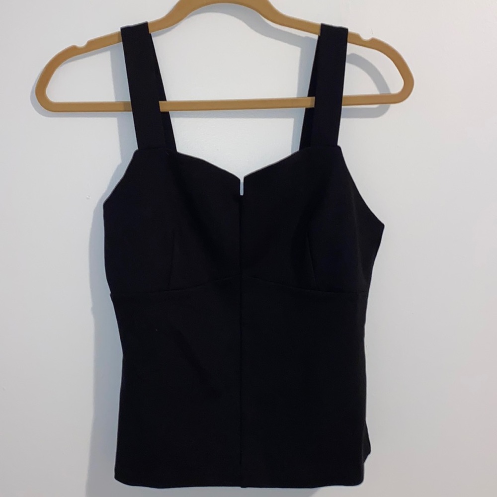 Cabi black under over tank top, #4011